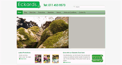 Desktop Screenshot of eckards.co.za
